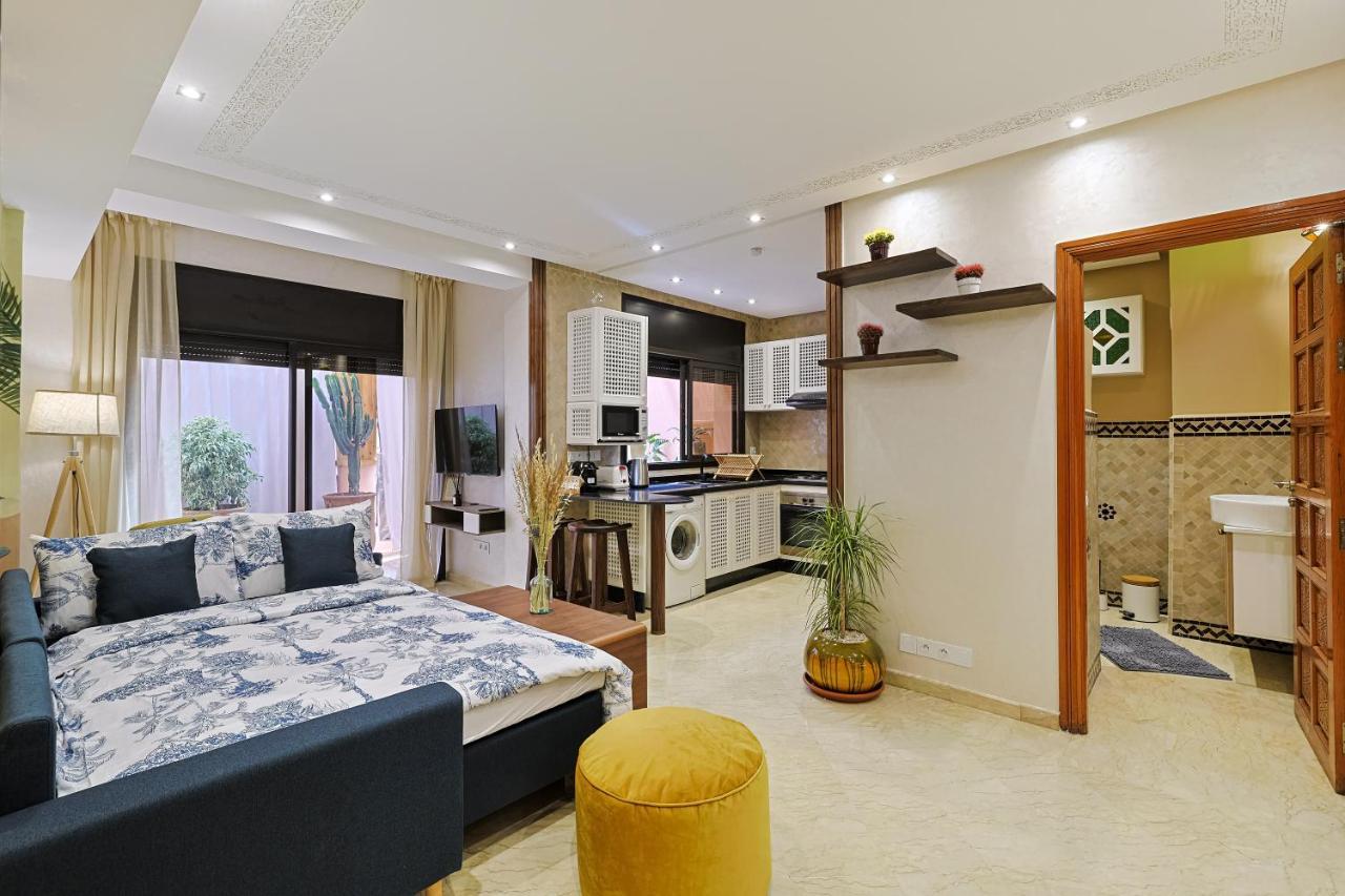 Oasis - Appartement Authentique A Gueliz مراكش المظهر الخارجي الصورة