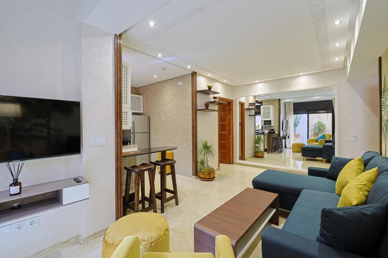 Oasis - Appartement Authentique A Gueliz مراكش المظهر الخارجي الصورة
