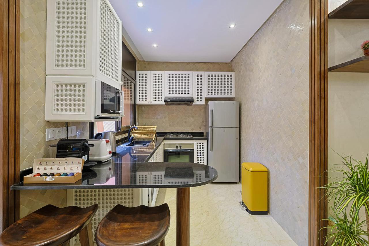 Oasis - Appartement Authentique A Gueliz مراكش المظهر الخارجي الصورة