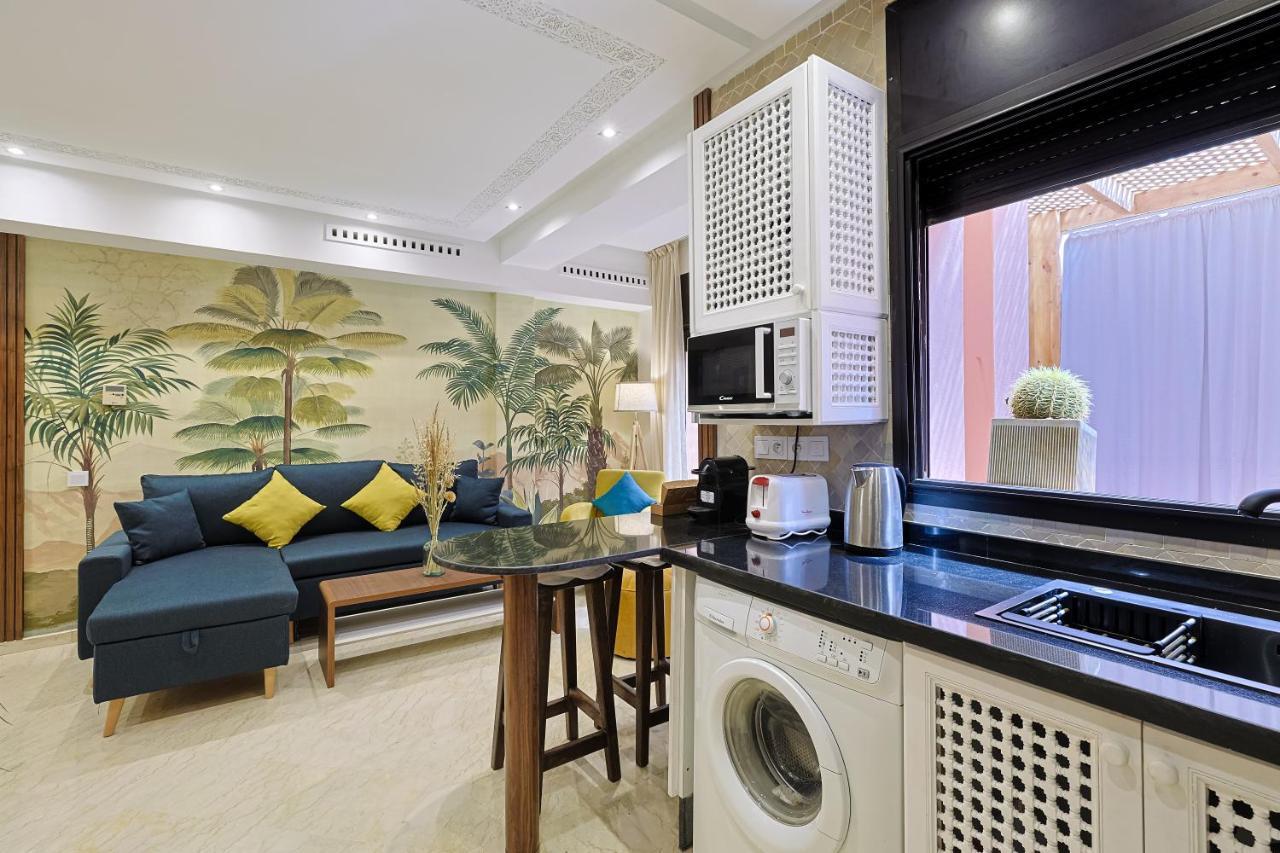 Oasis - Appartement Authentique A Gueliz مراكش المظهر الخارجي الصورة